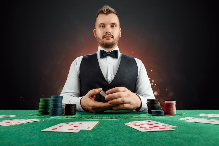 Antarmuka aplikasi cakar bet menampilkan meja live dealer blackjack dan menu sportsbook